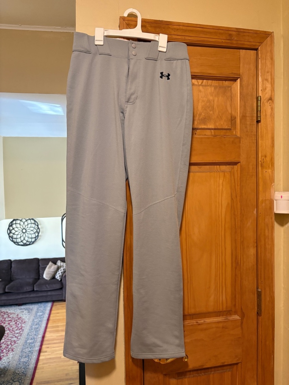 Men’s Under Armour Light Gray Performance Pants